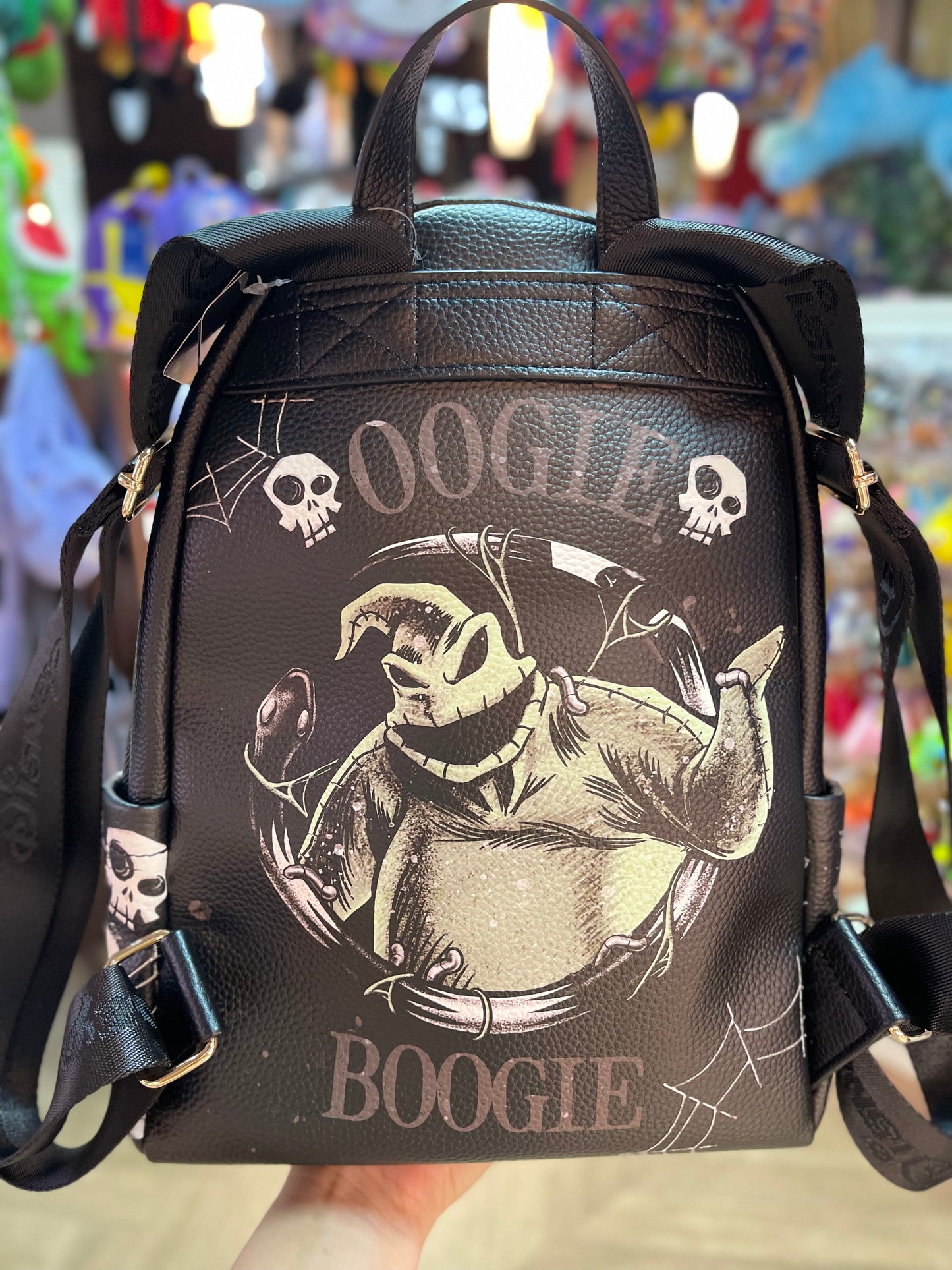 Oogie Boogie Leather Backpack