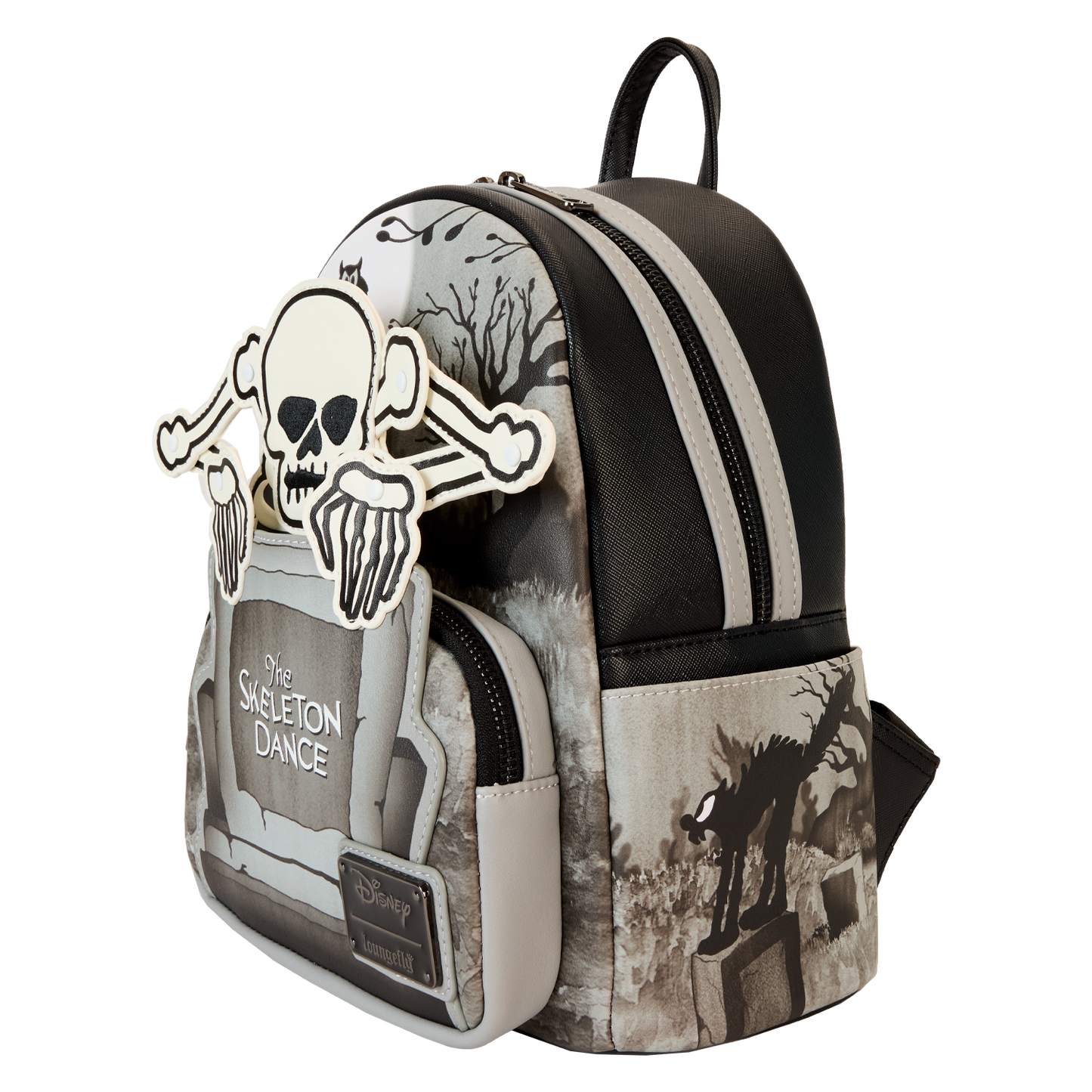 The Skeleton Dance Glow-in-the Dark Loungefly Mini Backpack LFY