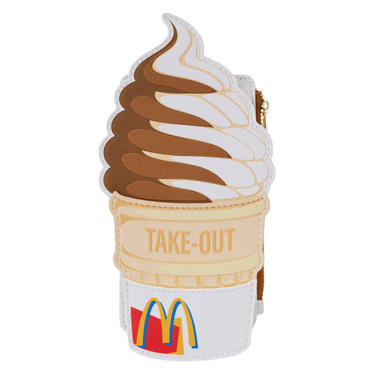 McDonald's Soft Serve Ice Cream Cone Card Holder LFY