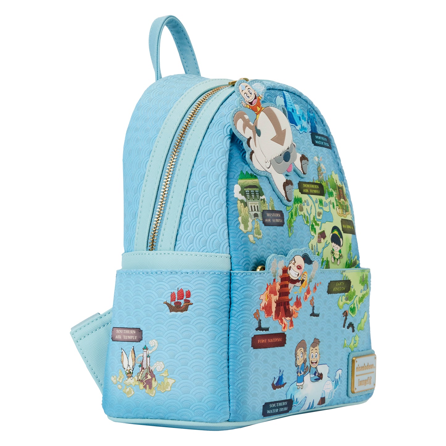 Avatar: The Last Airbender Map of the Four Nations Mini Backpack