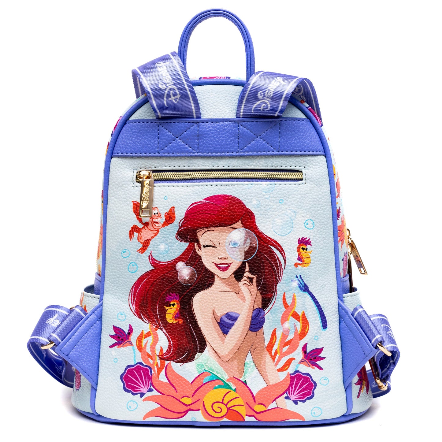 Exclusive Limited Edition-Little Mermaid Vegan Leather Backpack