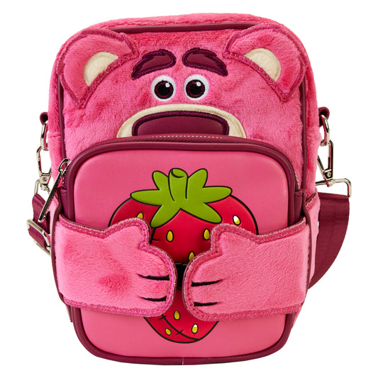 Toy Story Lotso Plush Crossbuddies Cosplay Crossbody Bag with Coin Bag LFY