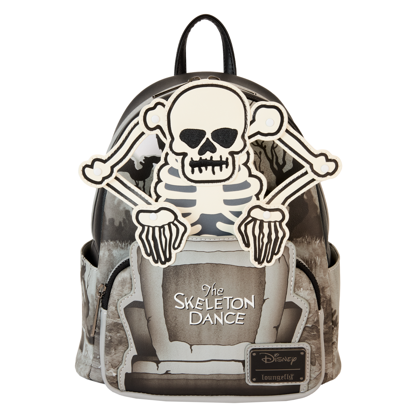 The Skeleton Dance Glow-in-the Dark Loungefly Mini Backpack LFY