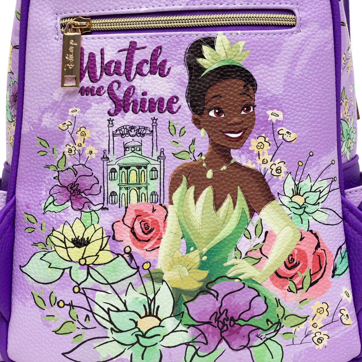 Exclusive Limited Edition- Princess Tiana Vegan Leather Backpack