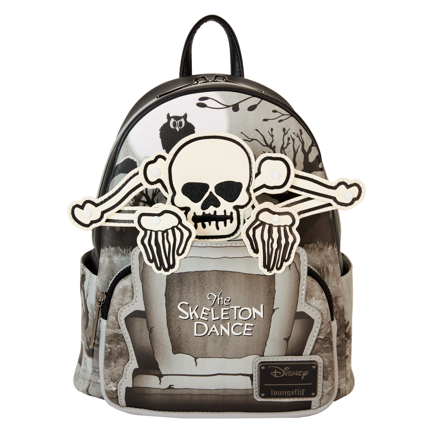 The Skeleton Dance Glow-in-the Dark Loungefly Mini Backpack LFY