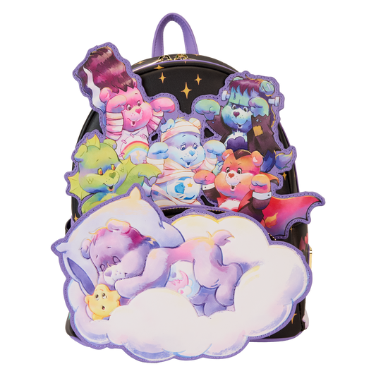 Loungefly Care Bears x Universal Monsters Scary Dreams Mini-Backpack LFY