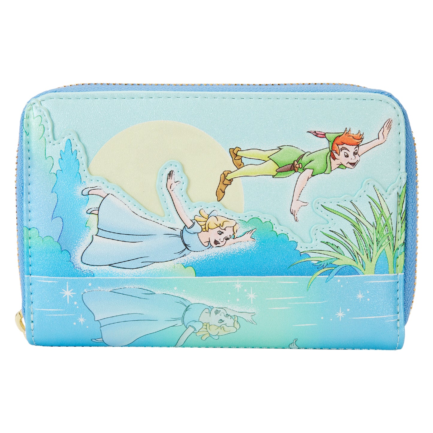 Peter Pan You Can Fly Glow Zip Around Wallet LFY