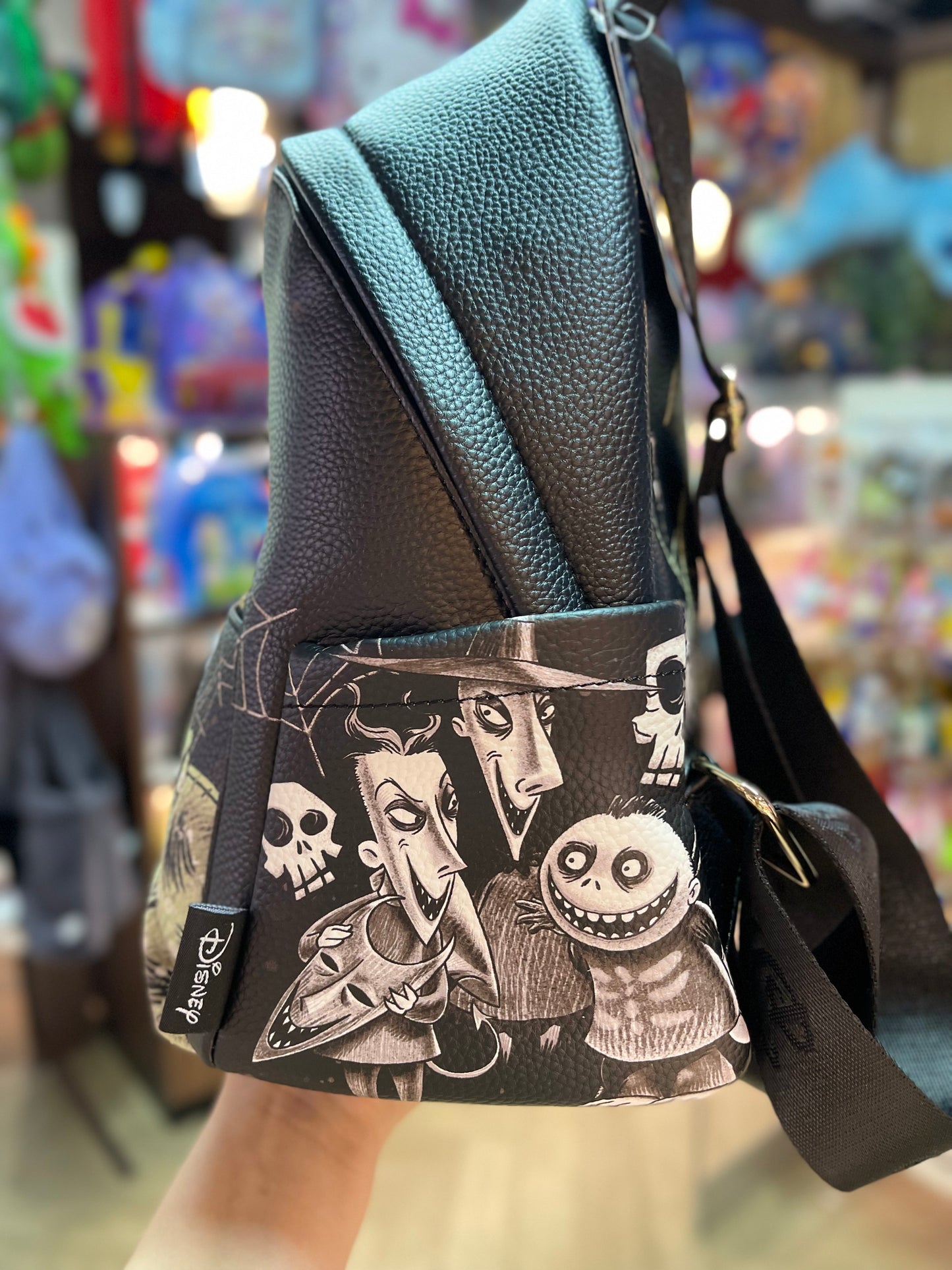 Oogie Boogie Leather Backpack