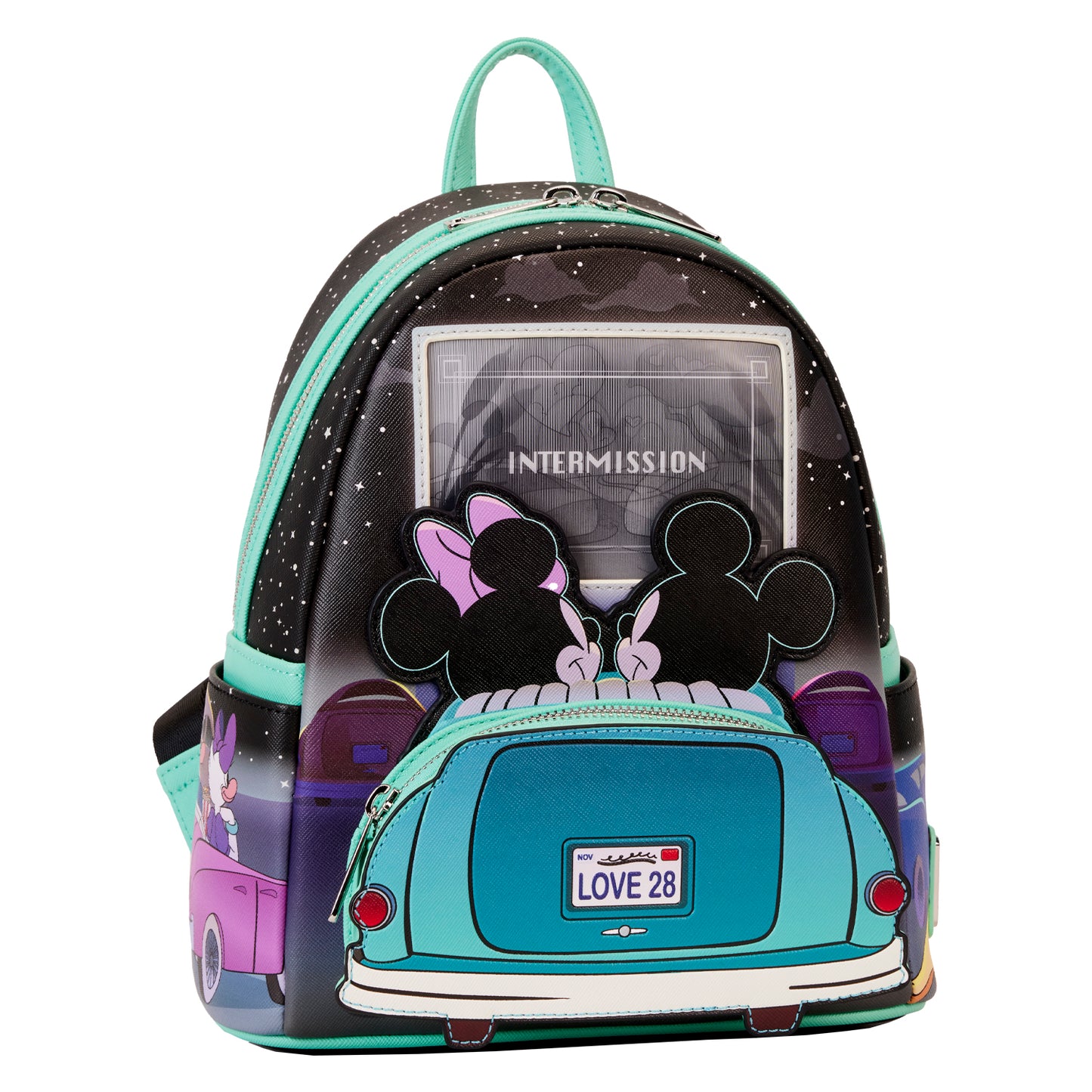 Mickey & Minnie Date Night Drive-In Lenticular Mini Backpack LFY
