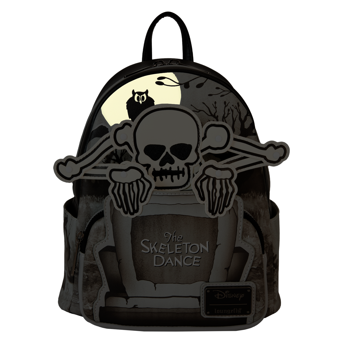 The Skeleton Dance Glow-in-the Dark Loungefly Mini Backpack LFY