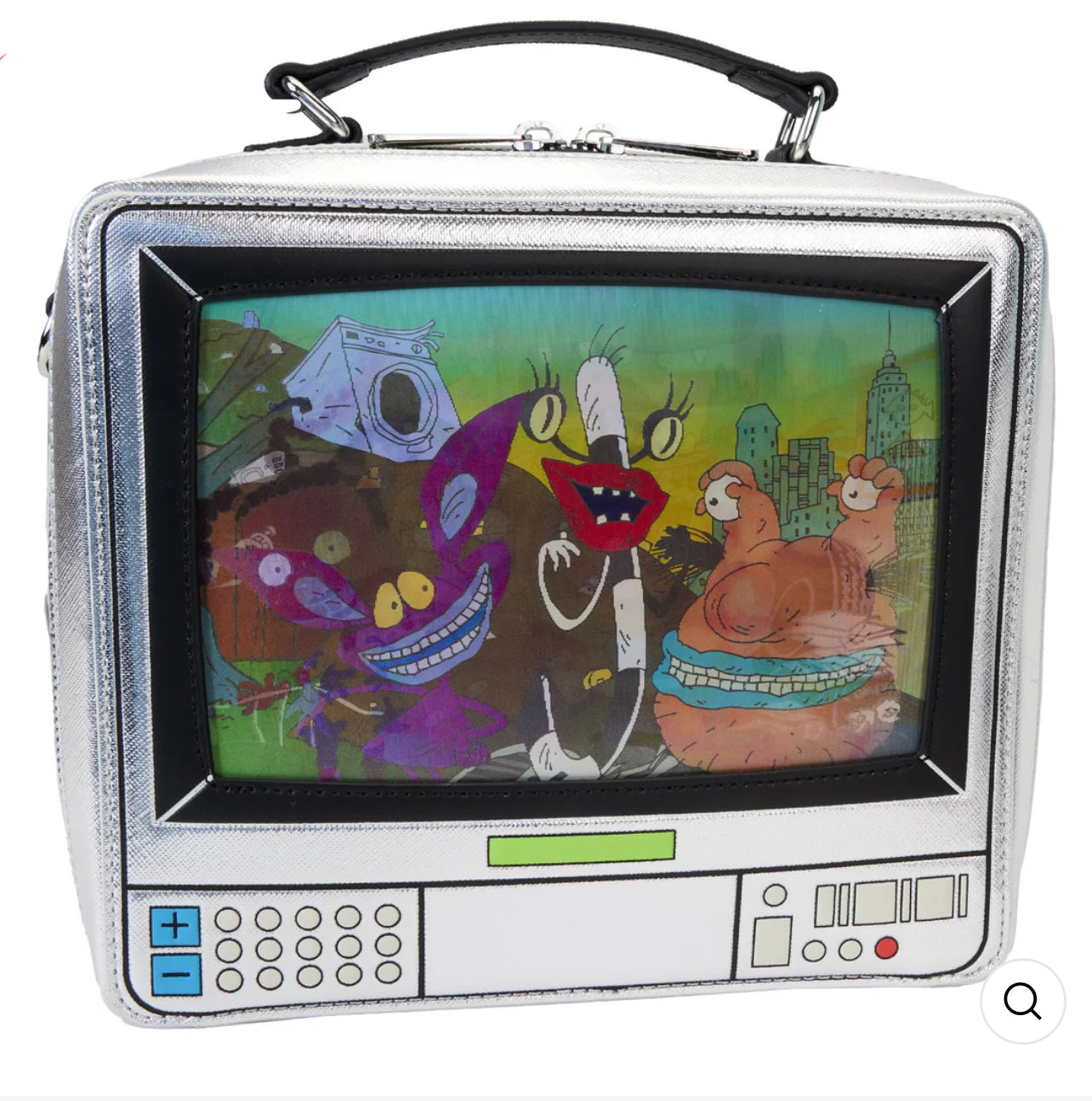 Loungefly Nickelodeon Retro TV Triple Lenticular Crossbody LFY