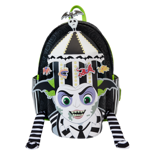 Loungefly Beetlejuice Carousel Hat Light Up Cosplay Mini Backpack LFY