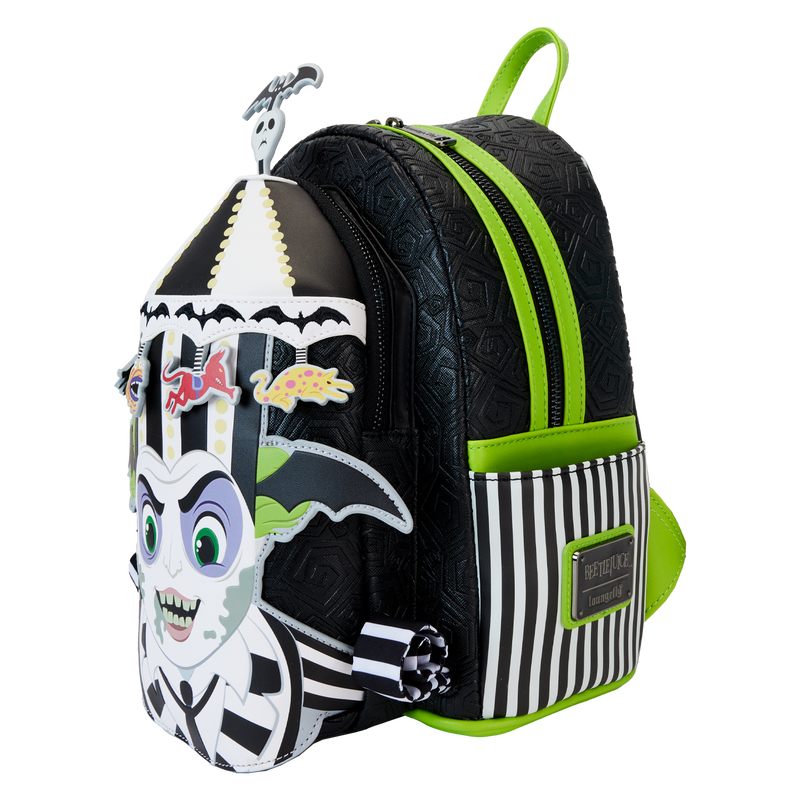 Loungefly Beetlejuice Carousel Hat Light Up Cosplay Mini Backpack LFY