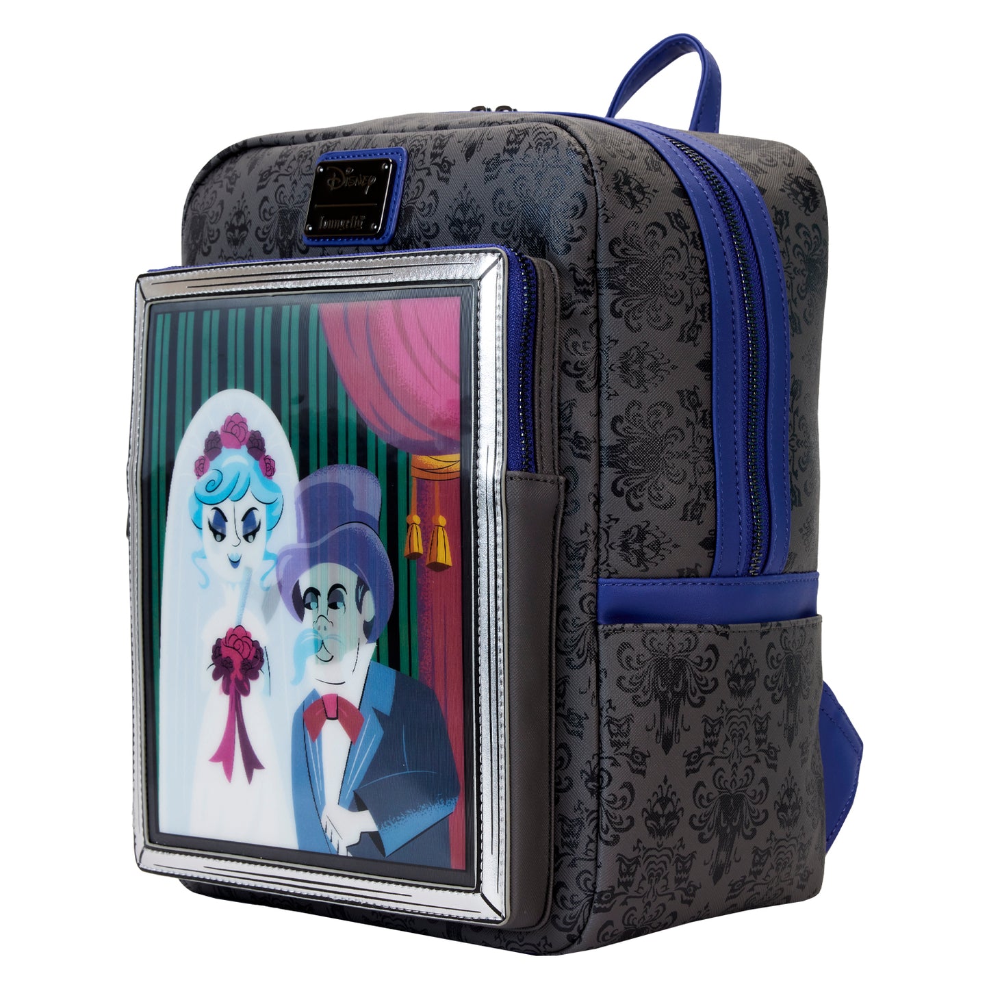 Haunted Mansion The Black Widow Bride Portrait Lenticular Mini Backpack LFY