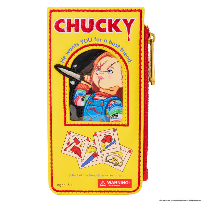 Loungefly Chucky Good Guys Box Large Card Holder LFY