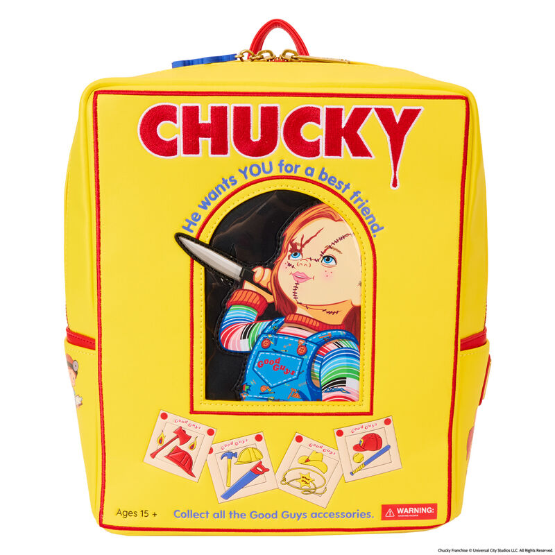 Loungefly Chucky Good Guys Box Mini Backpack LFY