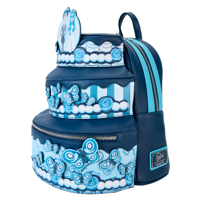 Loungefly Corpse Bride Wedding Cake Figural Mini Backpack LFY