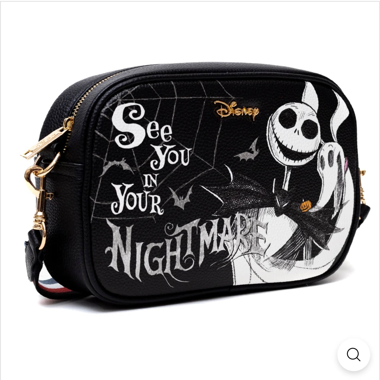 WondaPOP Designer Series -Nightmare Before Christmas Pumpkin Crossbody Purse