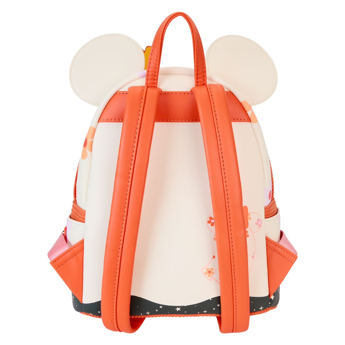 Loungefly Disney Minnie Mouse Floral Ghost Cosplay Light Up Glow Mini Backpack LFY