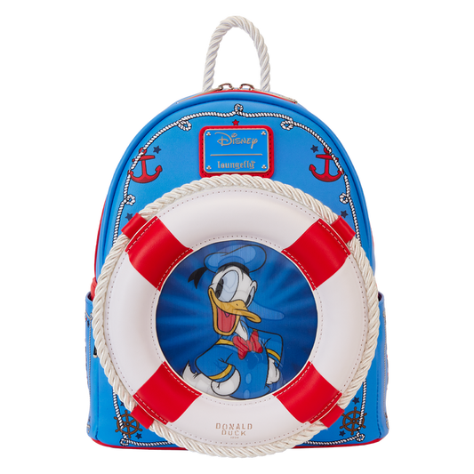 Donald Duck 90th Anniversary Lenticular Loungefly Mini Backpack LFY