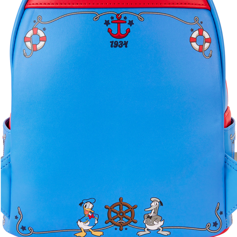 Donald Duck 90th Anniversary Lenticular Loungefly Mini Backpack LFY