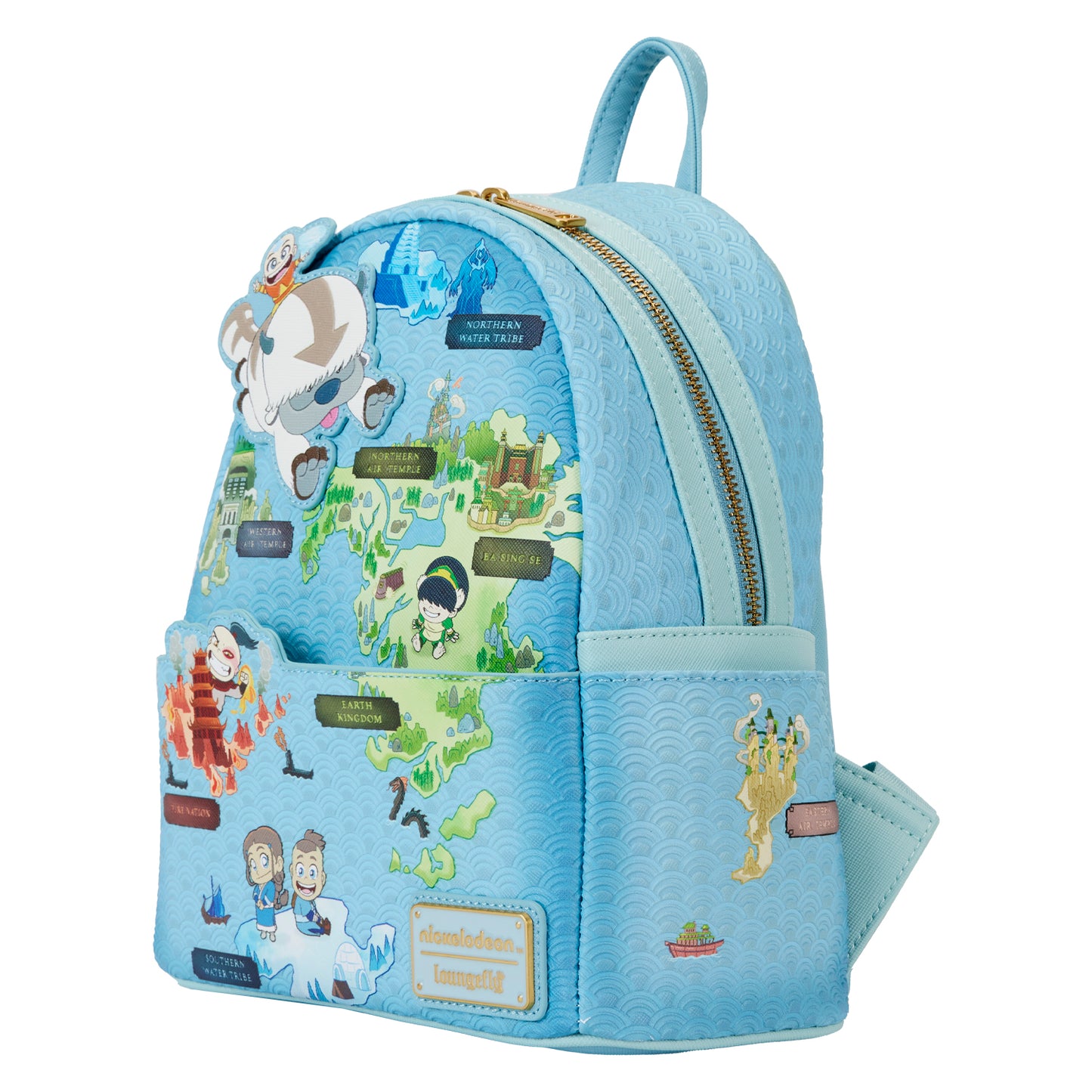 Avatar: The Last Airbender Map of the Four Nations Mini Backpack