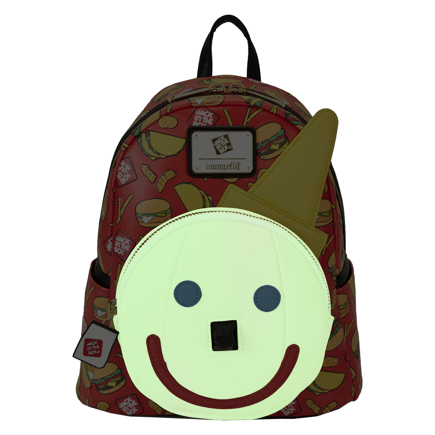 Jack in the Box Antenna Ball Jack Glow Mini Backpack LFY