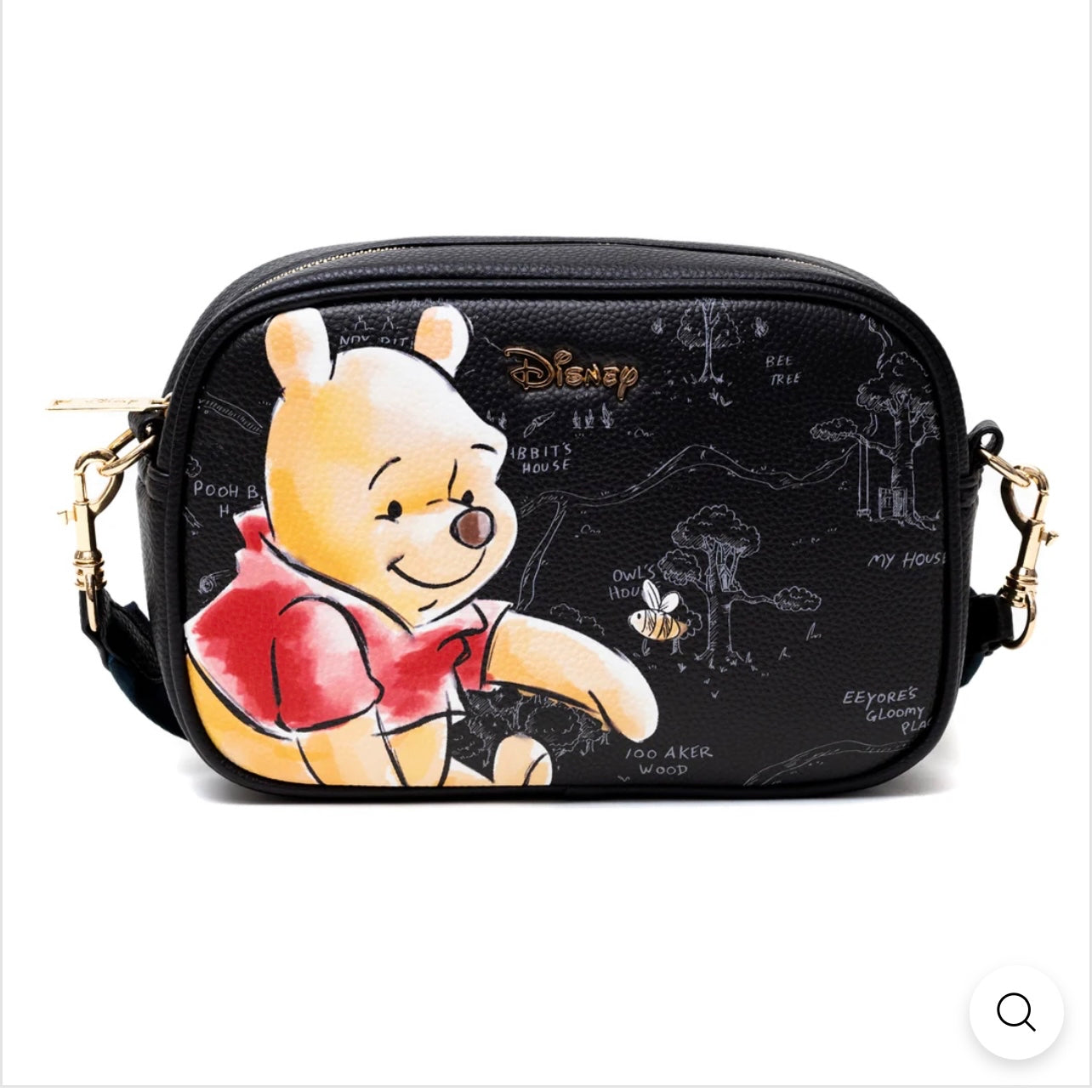 WondaPOP Designer Series -Winnie the Pooh Crossbody Purse