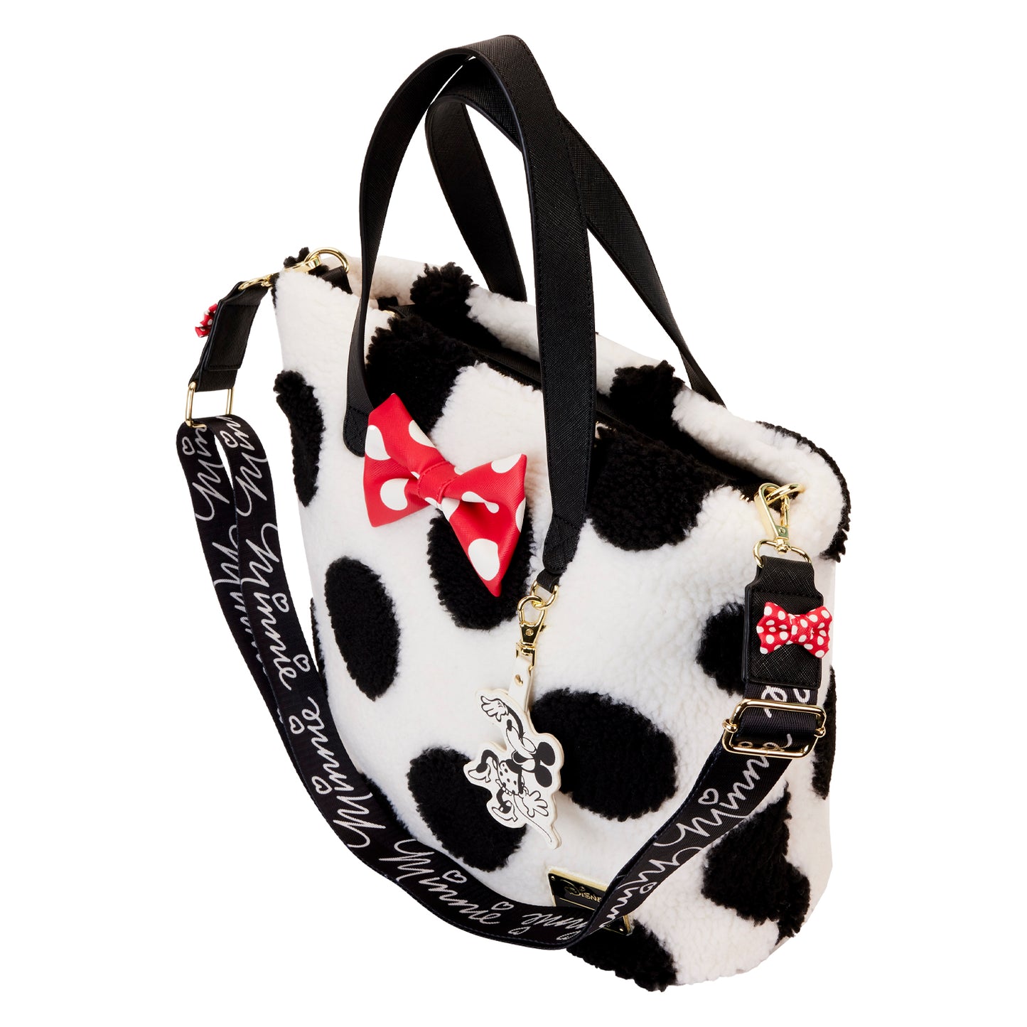 Minnie Mouse Rocks the Dots Classic Sherpa Tote Bag LFY