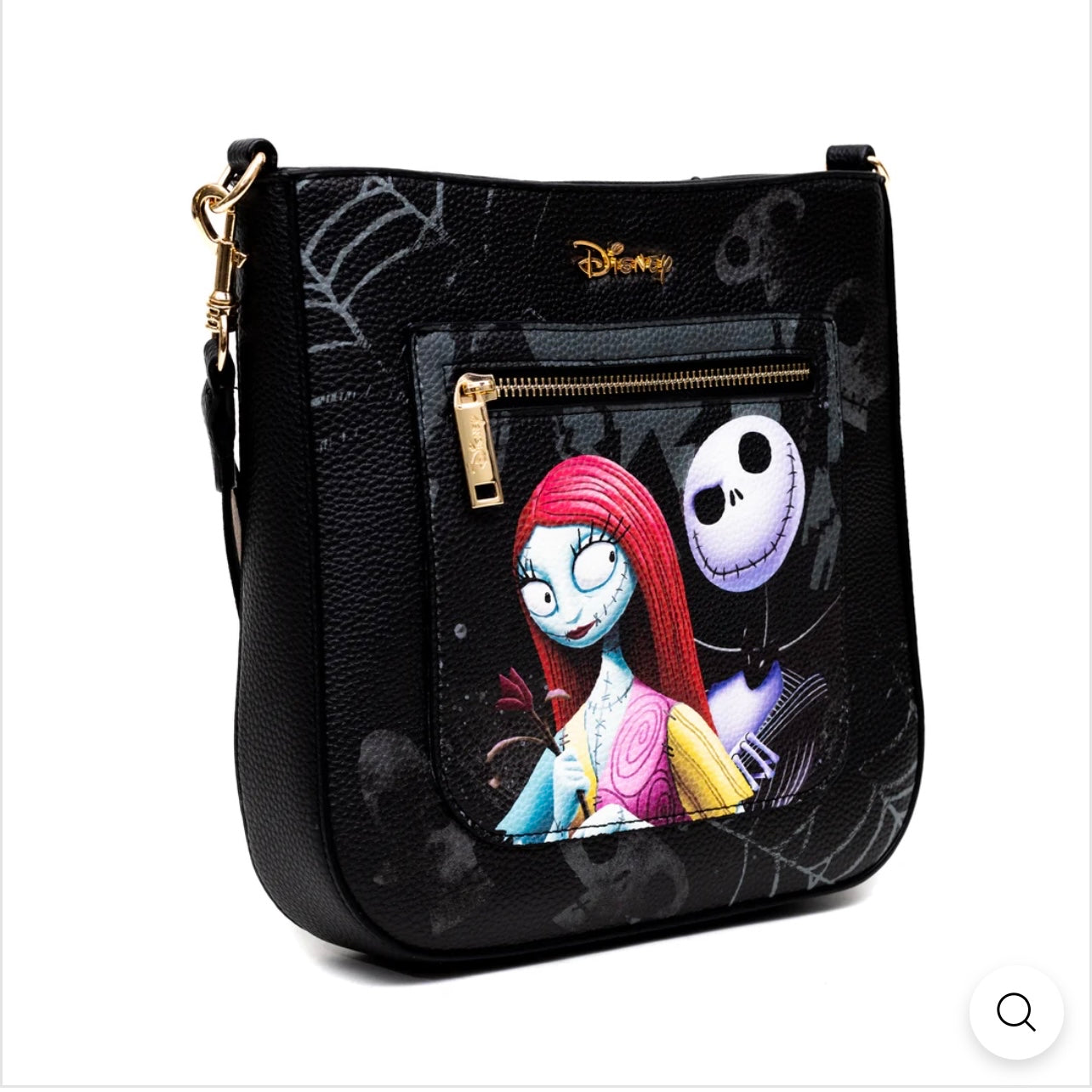 WondaPOP Designer Series- Two Sided Nightmare Before Christmas  Crossbody Purse