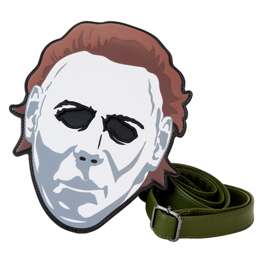 Loungefly Halloween Michael Myers Mask Glow Crossbody Bag LFY