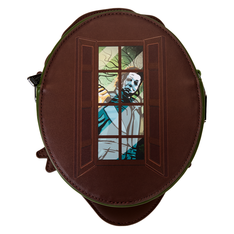 Loungefly Halloween Michael Myers Mask Glow Crossbody Bag LFY