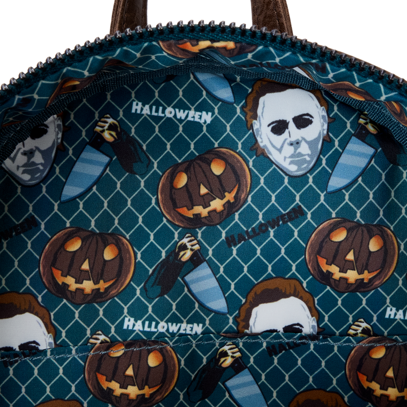 Loungefly Halloween Michael Myers Glow Mini Backpack With Coin Bag LFY