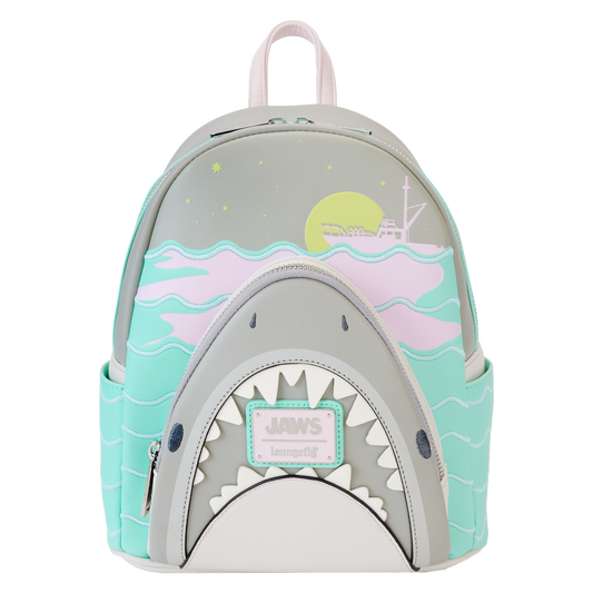 Loungefly Jaws Glow-in-the-Dark Mini-Backpack LFY