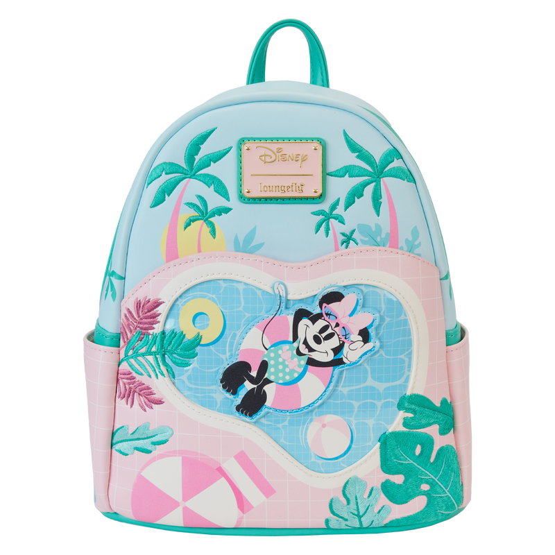 Minnie Mouse Vacation Style Loungefly Mini Backpack LFY