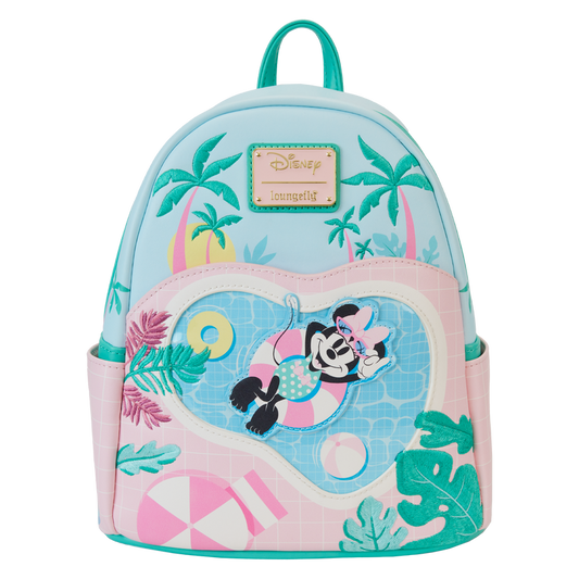 Minnie Mouse Vacation Style Loungefly Mini Backpack LFY