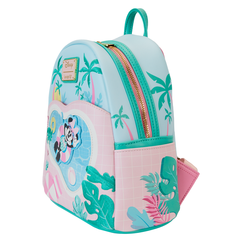 Minnie Mouse Vacation Style Loungefly Mini Backpack LFY