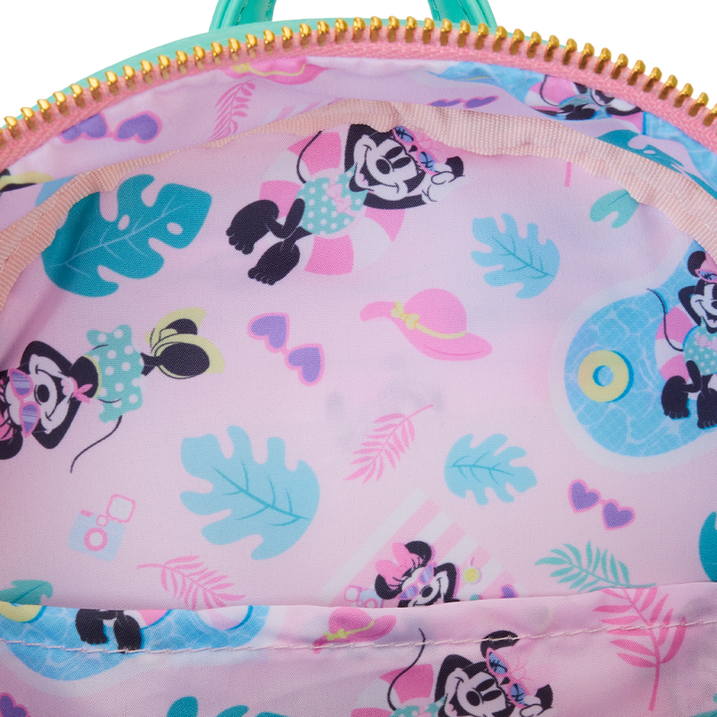 Minnie Mouse Vacation Style Loungefly Mini Backpack LFY