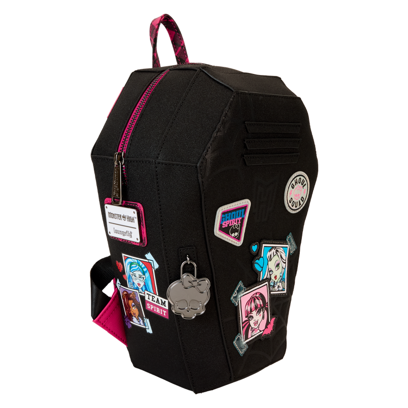 Loungefly Monster High Coffin Locker Mini Backpack LFY