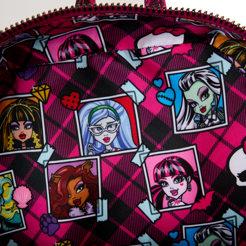 Loungefly Monster High Coffin Locker Mini Backpack LFY