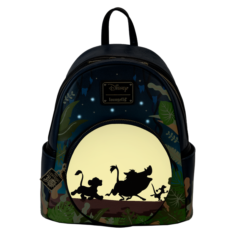 Lion King 30th Anniversary Mini Loungefly Backpack Glows and Lights Up LFY