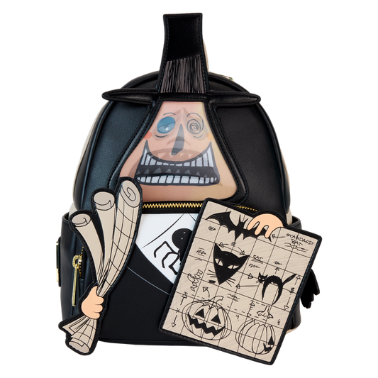 Loungefly The Nightmare Before Christmas Mayor with Plans Lenticular Mini Backpack LFY