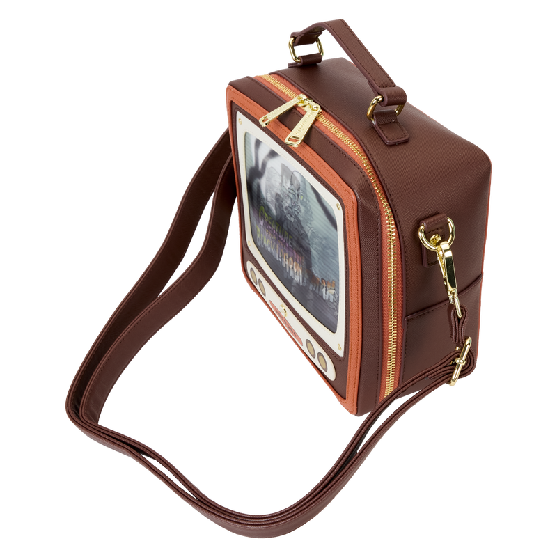 Loungefly Universal Monsters Vintage TV Triple Lenticular Crossbody Bag LFY