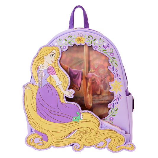 Loungefly Tangled Rapunzel Princess Series Lenticular Mini Backpack LFY