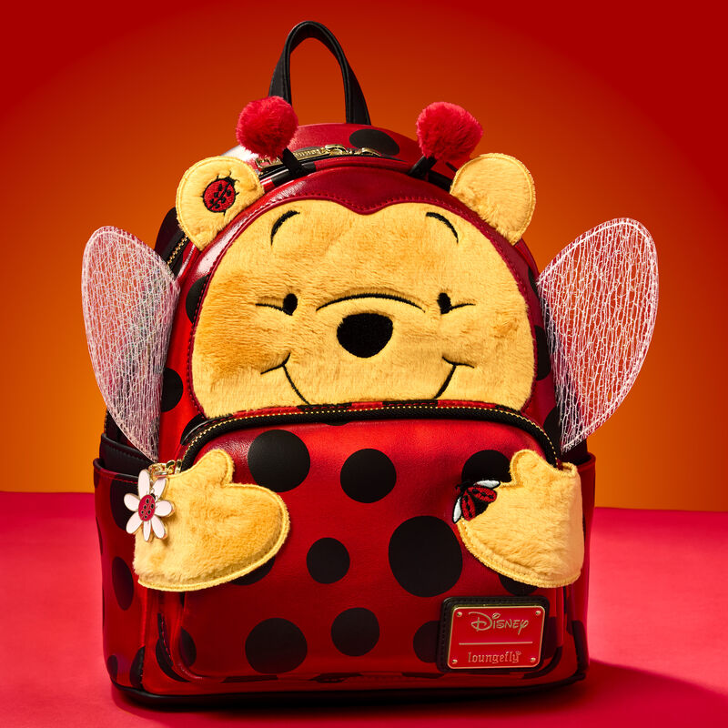 Loungefly Winnie The Pooh Ladybug Cosplay Mini Backpack LFY