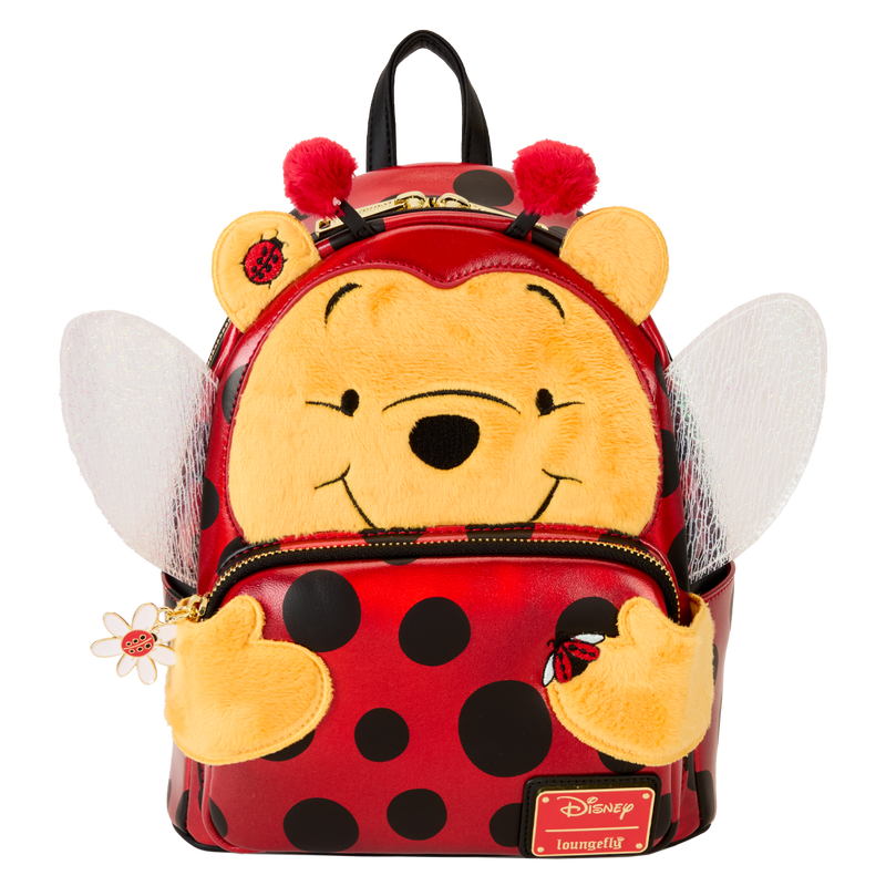 Loungefly Winnie The Pooh Ladybug Cosplay Mini Backpack LFY