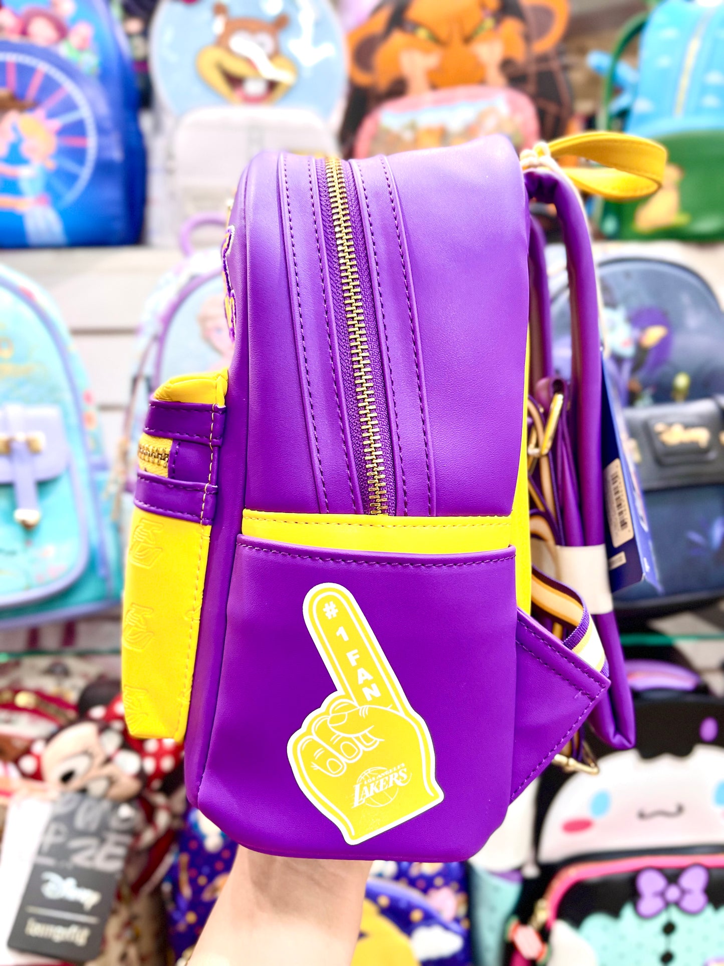 NBA Los Angeles Lakers Loungefly Backpack LFY