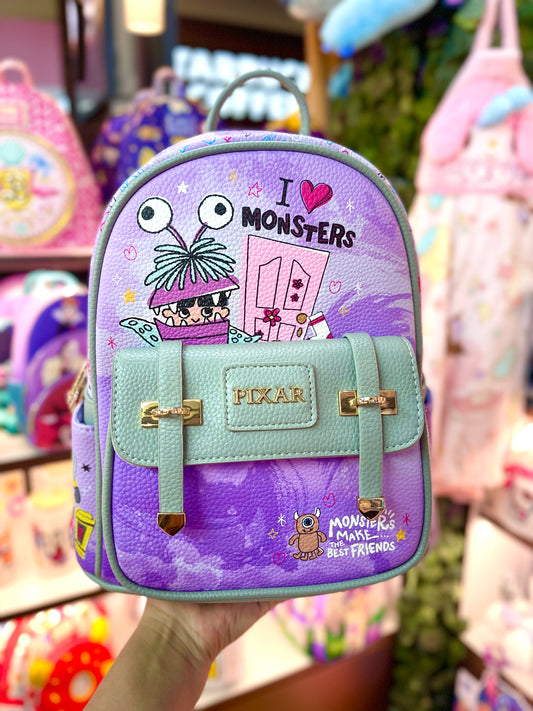 Monster Inc Vegan Leather Backpack