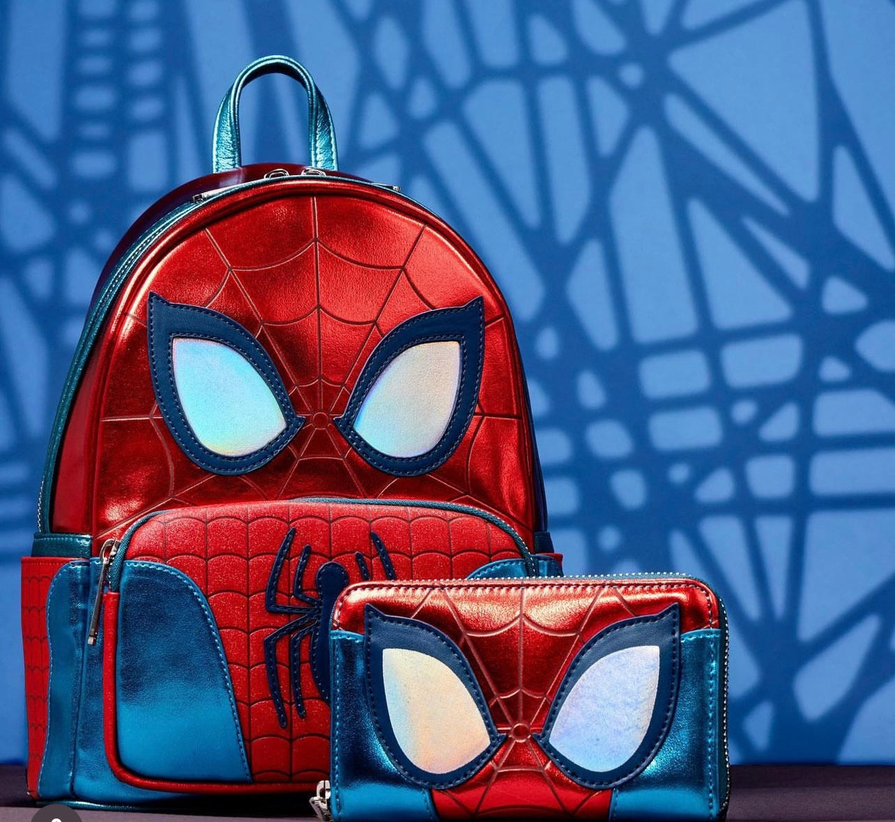 Loungefly Marvel Metallic Spiderman backpack - LFY