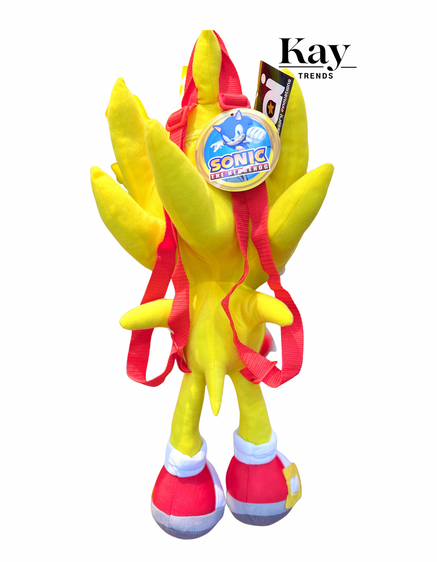 Super Sonic Plush Backpack